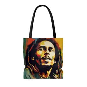 Bob Marley Bag, Bob Marley tote Bag, Reggae Bag Art, Music Bag