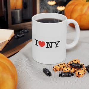 I Love New York Ceramic Mug 11oz