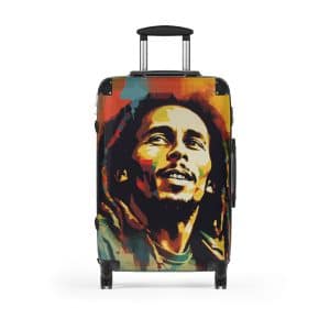 Bob Marley Suitcase, Bob Marley Travel in Style, Bob Marley Luggage for Carefree Journeys, Bob Marley Polycarbonate Suitcase
