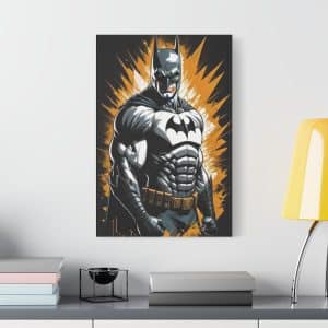 Dark Knight's Wall Gallery: Canvas Portraits, Canvas Art Batman