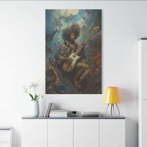 Relive the Concert Experience, Iconic Jimi Hendrix Concert on Canvas