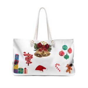 The Ultimate Christmas Travel Companion: Weekender Tote, Gifts and Goodies Galore Christmas Weekender Bag