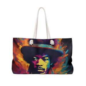 Groovy Getaways with Jimi Hendrix: Tote Bag Edition