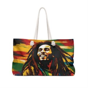 Reggae Groove Essentials: Bob Marley Weekender Bag