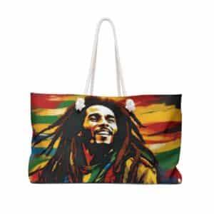 Reggae Groove Essentials: Bob Marley Weekender Bag