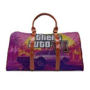 GTA 6 Gear Companion: Waterproof Travel Bag for Virtual Heists in Style, Carry Essentials in the GTA 6 Waterproof Travel Bag