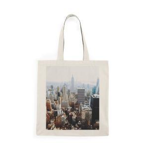 Empire State Cotton Tote Bag NYC Vibes